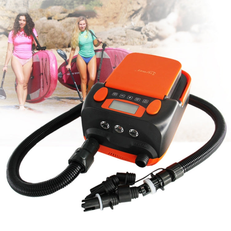 STERMAY Paddle Board 16PSI LCD Display Rubber Boat Air Pump, HT-790 STERMAY Paddle Board 16PSI LCD Display Rubber Boat Air Pump, HT-790